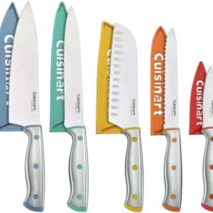 Cuisinart C77CR-10P 10pc Stainless Steel ColorCore™ Color Rivet Set with Blade Guards