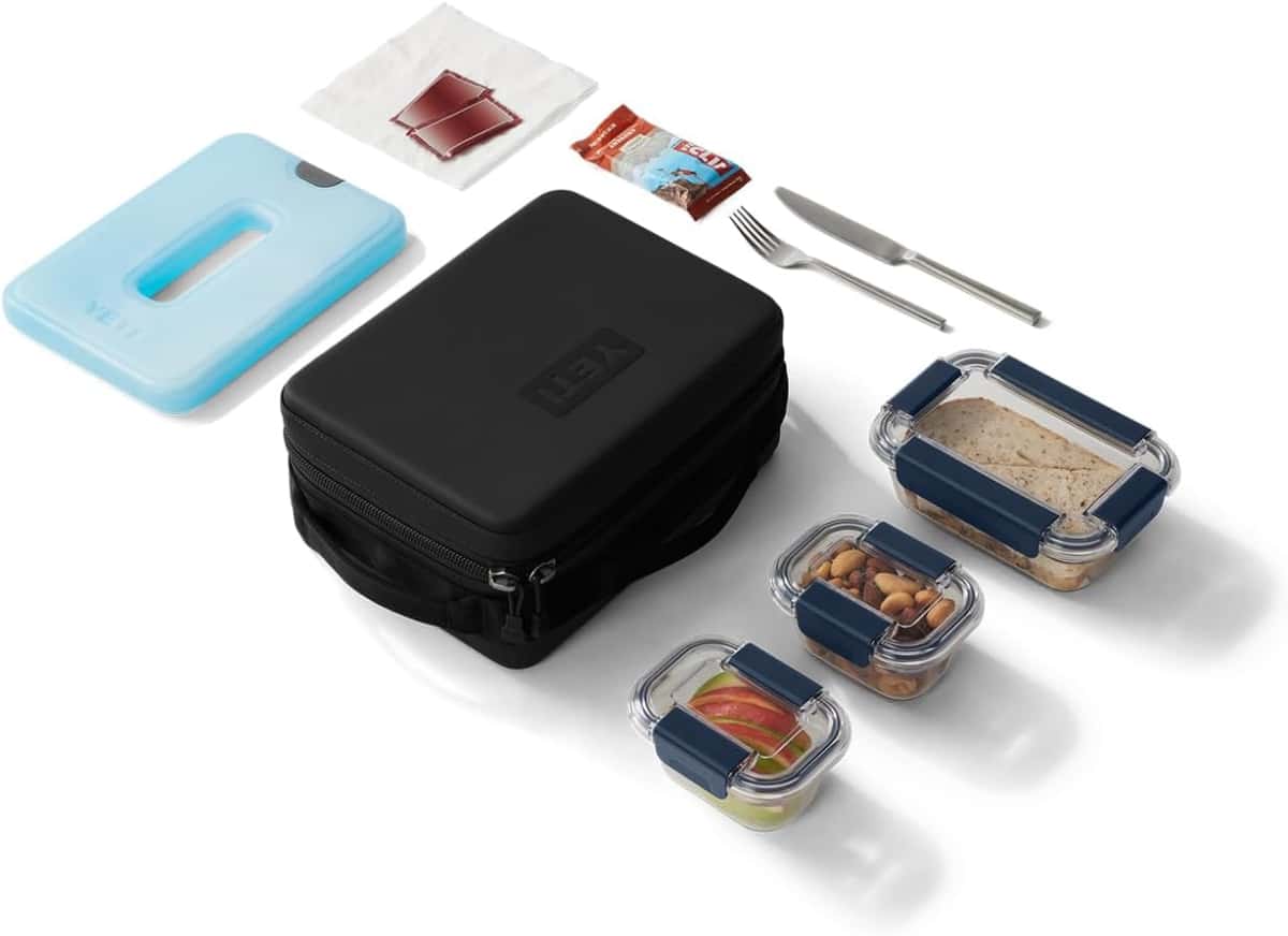 YETI Daytrip 5L Insulated Soft Cooler Lunch Box, Black