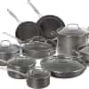 Cuisinart 17-Piece Cookware Set, Chef's Classic Nonstick Hard Anodized, 66-17