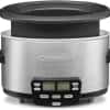 Cuisinart MSC-400 3-In-1 Cook Central 4-Quart Multi-Cooker: Slow Cooker, Brown/Saute, Steamer, Silver