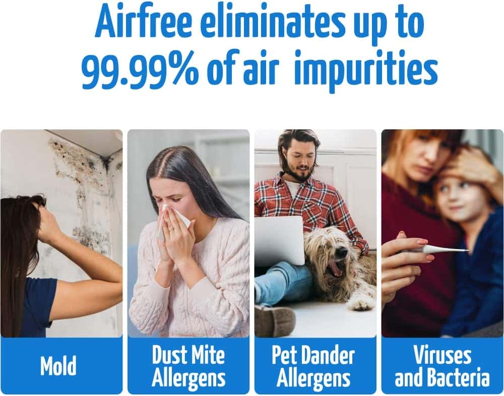 Airfree P2000 Filterless Air Purifier