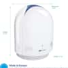 Airfree P1000 Filterless Silent Air Purifier for Home I Requires No Filter, Fan, or Humidifier, Covers 450 sq ft - White
