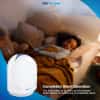 Airfree P1000 Filterless Silent Air Purifier for Home I Requires No Filter, Fan, or Humidifier, Covers 450 sq ft - White