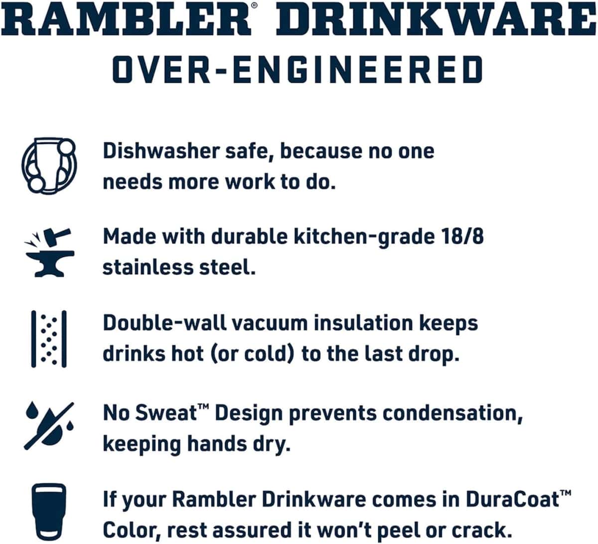 YETI Rambler 25 oz Tumbler with Handle and Straw Lid, Travel Mug Water Tumbler, Vacuum Insulated Cup with Handle, Stainless Steel, Cherry Blossom - Textured