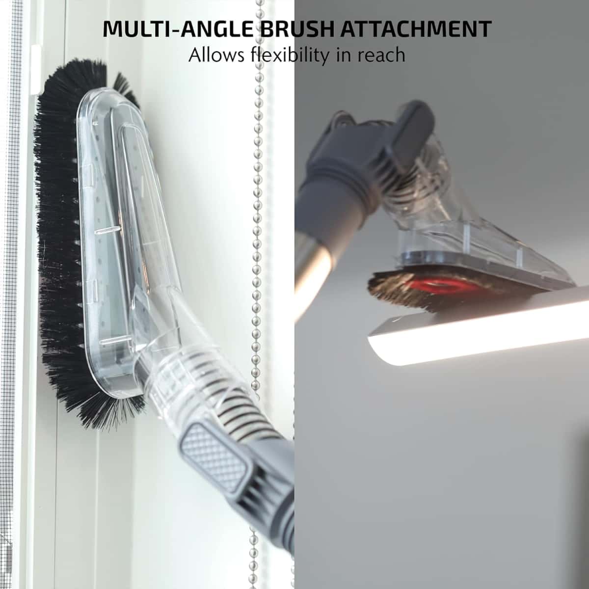 OVENTE Bagless Canister Vacuum Cleaner with 3L Dust Cup, Powerful Suction, Telescoping Wand, Retractable Cord and Accessories, 1400W Lightweight Cleaning Machine for Carpet & Hard Floor, Black ST2620B