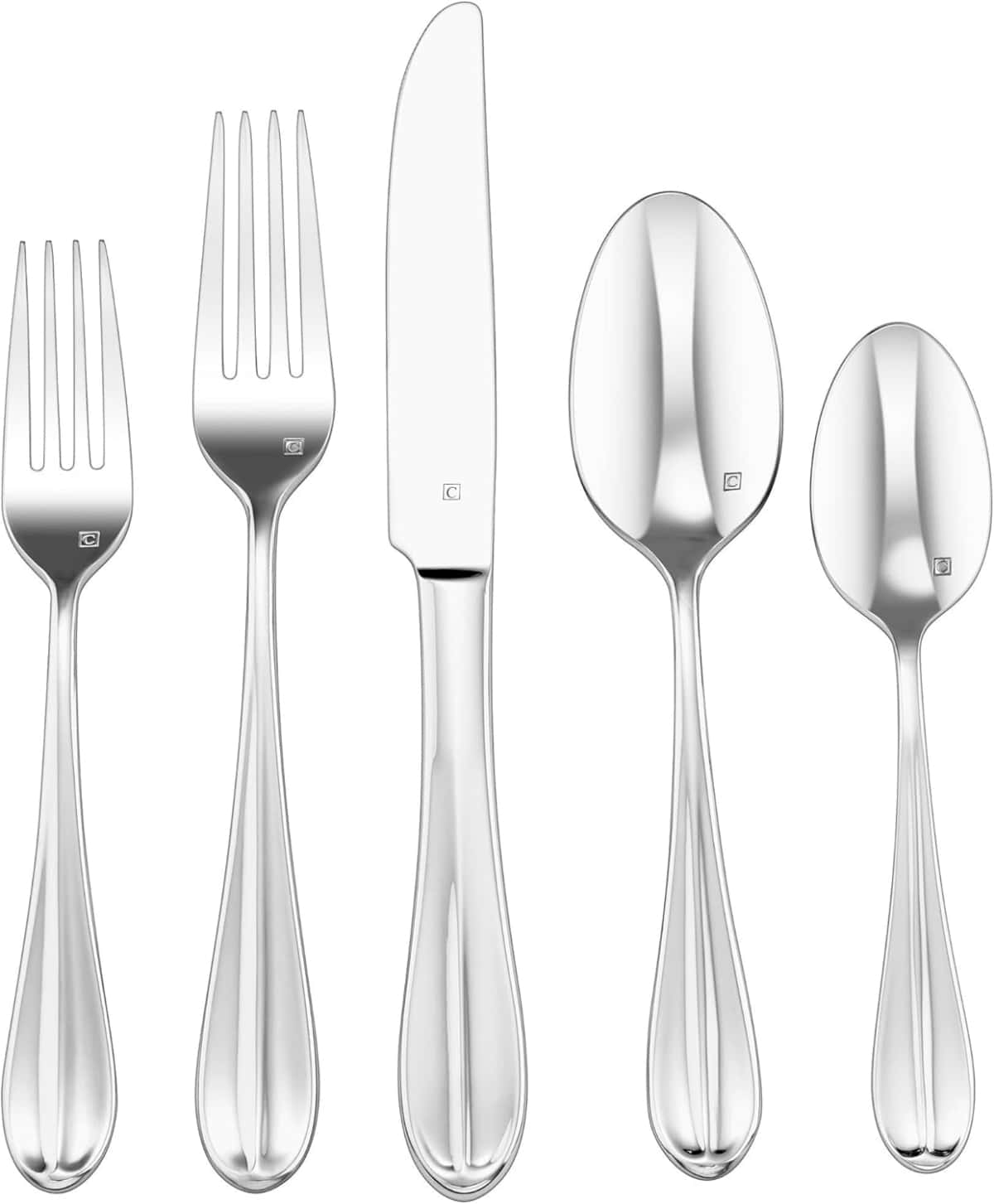 Cuisinart Flatware Elite Maree Collection, Silver, CFE-MA20