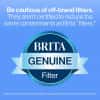 Brita Large Water Filter Pitcher for Tap and Drinking Water, Includes 1 Standard Filter, BPA-Free, Lasts Two Months, 10-Cup Capacity, Bright White