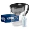 Brita Small 6 Cup Water Filter Pitcher, 1 BritaPlus Filter, Metro, Black (Package May Vary)