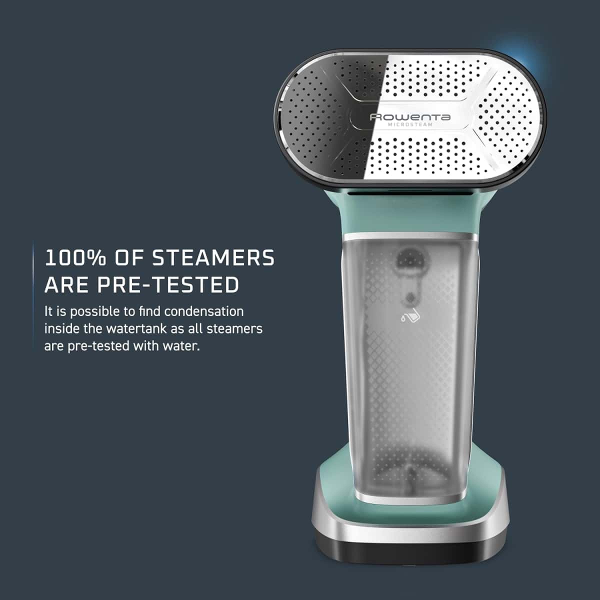 Rowenta Handheld Steamer for Clothes, Pure Force 2in1 Steamer & Iron, 1875W, Vertical/Horizonal Steaming & Ironing, Lightweight, Auto-off, XL power, 1875 Watts, DR8822