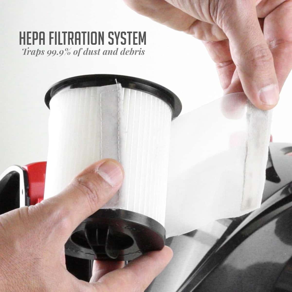 OVENTE Bagless Canister Vacuum Cleaner with Powerful Multi-Surface Suction, Telescoping Wand and Automatic Cord Rewind, Lightweight Corded Cleaning Machine with Sofa/Pet Brush Included, Black ST2010