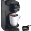 Hamilton Beach The Scoop Single Serve Coffee Maker & Fast Grounds Brewer for 8-14oz. Cups, Brews in Minutes, Black (47620), Next Gen