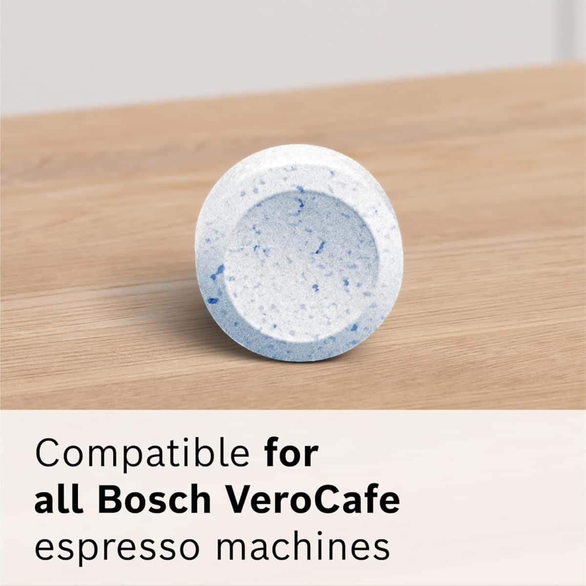 Bosch Original TCZ8001US Cleaning Tablets, 10 Tablets Per Pack, Removes Coffee Oils to Extend Appliance Life VeroCafe Fully Automatic Espresso Machines