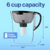 Brita Small 6 Cup Water Filter Pitcher, 1 BritaPlus Filter, Metro, Black (Package May Vary)