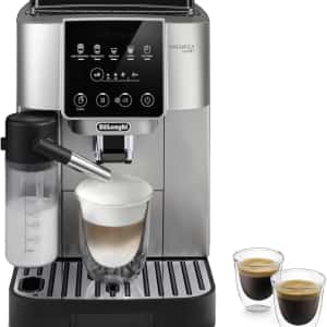 De'Longhi Magnifica Start Automatic Espresso Machine with Auto Milk Frother & Built in Grinder - 5 One-Touch Recipes, Easy-to-Clean, Home Barista Coffee Maker for Lattes, Cappuccino, Iced Coffee