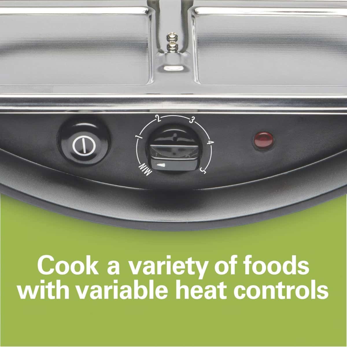 Hamilton Beach Electric Indoor Raclette Table Grill, 200 sq. in. PFAS-Free Nonstick Griddle Serves up to 8 People for Parties and Family Fun, Includes 8 Warming Trays, Black (31612MN-MX)