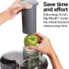 Hamilton Beach Juicer Machine, Centrifugal Extractor, Big Mouth 3" Feed Chute, Easy Clean, 2-Speeds, 40 oz. BPA Free Pitcher, 850 Watt Motor, Silver (67850)