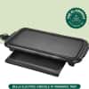 bella Electric Griddle with Warming Tray - Smokeless Indoor Grill, Nonstick Surface, Adjustable Temperature & Cool-touch Handles, 10" x 18", Copper/Black, PFOA & PTFE Free