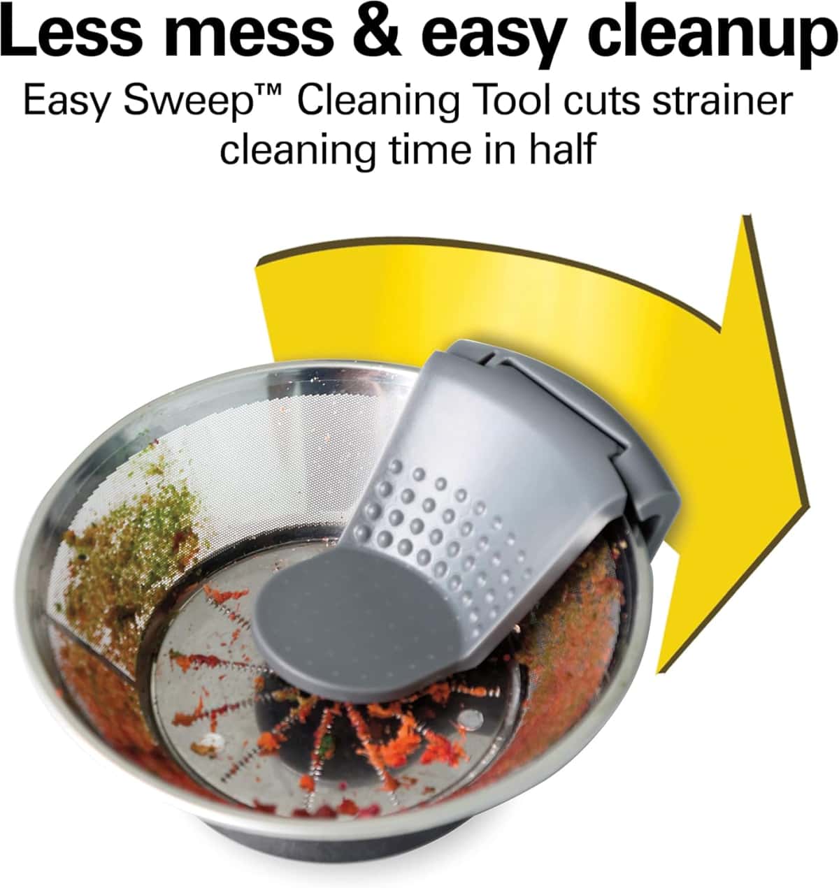 Hamilton Beach Juicer Machine, Centrifugal Extractor, Big Mouth 3" Feed Chute, Easy Clean, 2-Speeds, 40 oz. BPA Free Pitcher, 850 Watt Motor, Silver (67850)