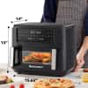 8192PdpN94L._AC_SL1500_ (1) Elite Gourmet EAF1055D Dual Zone Air Fryer Oven, 11QT. Capacity with Divider, Sync Finish, Dishwasher Safe Basket, 10 Preset Functions, 1600-Watts, with Recipe Booklet, Black