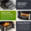 81ArPrfskUL._AC_SL1500_ Elite Gourmet EAF1055D Dual Zone Air Fryer Oven, 11QT. Capacity with Divider, Sync Finish, Dishwasher Safe Basket, 10 Preset Functions, 1600-Watts, with Recipe Booklet, Black