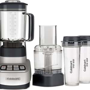 Cuisinart BFP-650 1 HP Blender/Food Processor, Silver, 3_cup