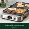 Cuisinart Electric Griddler FIVE Countertop Grill, Enjoy 5-in-1 Functions Including Panini Press, LCD Display, Wide Temperature Range, and Sear Function, Nonstick Plates, GR-5NAS, Stainless Steel