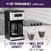 Mr. Coffee 14 Cup Programmable Coffee Maker Stainless Steel