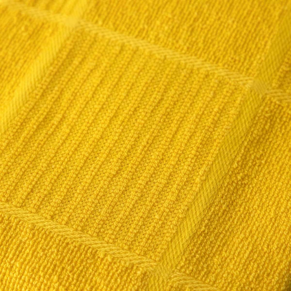 T-Fal Solid & Checked Parquet Kitchen Towels: Highly Absorbent, Super Soft Long Lasting - 100% Cotton, 16"x26" Dish Towels for Cleaning & Drying Dishes, Pans, Glassware, or Countertops, 2-Pack, Lemon